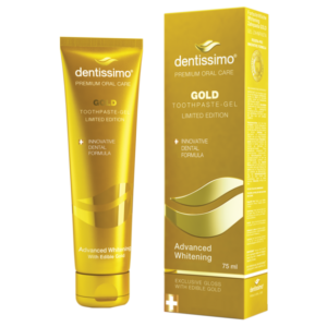 Избелваща паста за зъби DENTISSIMO GOLD , 75 мл