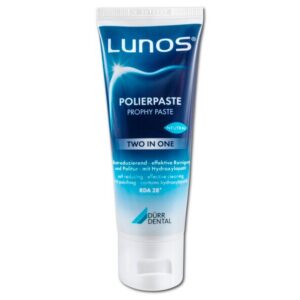 Lunos ® Полираща паста Two in One - Нетрален вкус, 100 g.