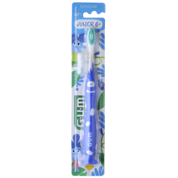 GUM JUNIOR Детска четка за зъби 6+ г.
