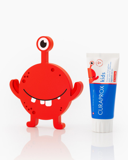 Curaprox Kids Детска ензимна паста за зъби без флуор, 60 мл - Image 2