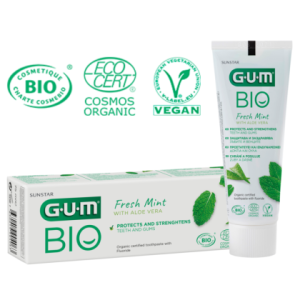 GUM BIO Паста за зъби с алое и мента