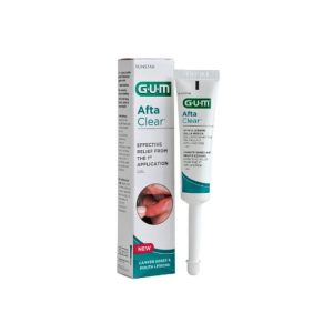 GUM AftaClear GEL, Гел при рани и афти в устата, 10 мл