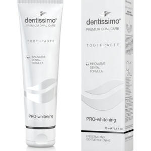 Dentissimo Pro Whitening Избелваща паста за зъби, 75 мл