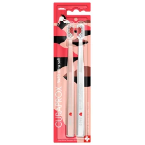 CURAPROX PREMIUM ЧЕТКА ЗА ЗЪБИ CS 5460 LOVE EDITION 2025, 2 БР.