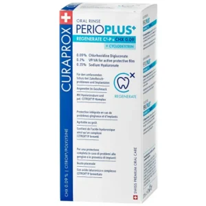 Curaprox Вода за уста Perio Plus Regenerate CHX 0.09 %, 200 ml
