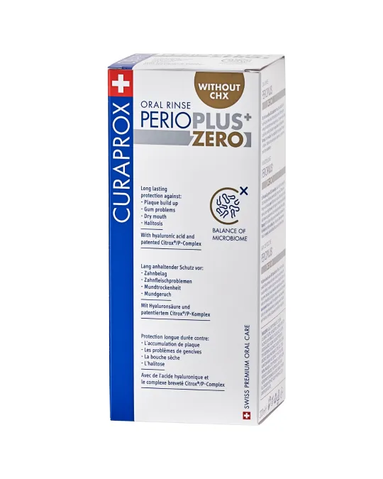 Curaprox Вода за уста Perio Plus ZERO без хлорхексидин, 200 ml