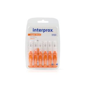 DENTAID Интердентални четки за зъби INTERPROX 4G supermicro NEW 0.9 mm, 6 бр. блистер