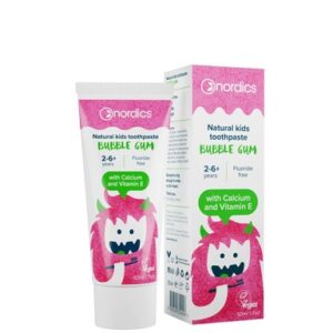 Детска паста за зъби с витамин Е NORDICS за деца от 2-6 г. , 50 ml