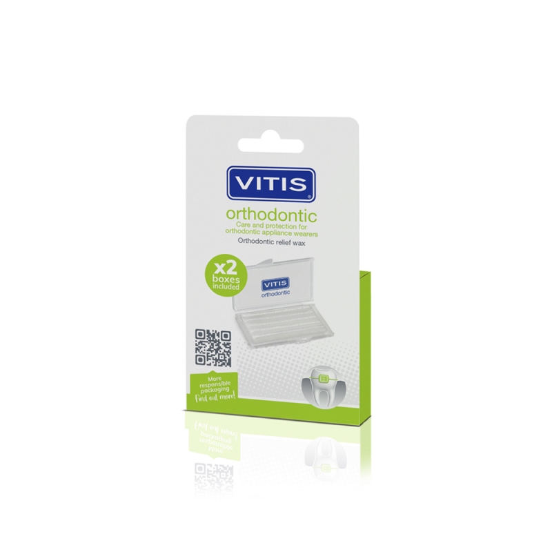 Dentaid Vitis Orthodontic Ортодонтски восък, 2 броя